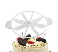 yanzisura Trancheur de Gâteau - Coupeur Réutilisable Pour Parts Égales - Serveur à Pâtisseries pour Fondants Flans Décoration Pique-nique Maison Restaurant Mariage Anniversaire