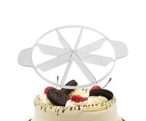 yanzisura Trancheur de Gâteau - Coupeur Réutilisable Pour Parts Égales - Serveur à Pâtisseries pour Fondants Flans Décoration Pique-nique Maison Restaurant Mariage Anniversaire