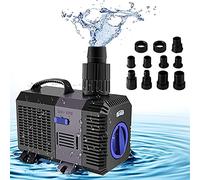 YAOBLUESEA Super ECO Pompe de bassin avec axe en céramique de bassin jusqu'à 4500L/h 30W