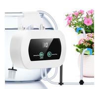 YAOBLUESEA Système d'irrigation automatique - Goutte à goutte pour intérieur et jardin - Tuyau 10 m, 10 goutteurs