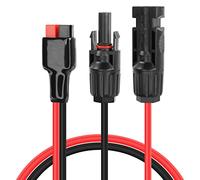 YAODHAOD 12awg Solar Panel Cable With 45A Connector Solar Connectors Extension cable 60cm pour connecteur pour panneau solaire pour générateur portable(cable solaire to 45A Plug 3mm ² 60CM)