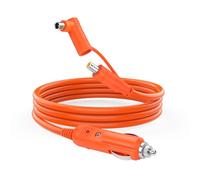 YAODHAOD 12V 24V Allume-Cigare pour Voiture sur fiche DC7909 & DC8020, 2,5 m / 1,5 m 14AWG, câble de Charge pour Jackery Bluetti Anker GRECELL Centrale électrique Portable générateur Solaire (1,5 m)