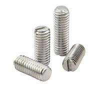 yaoqijie Vis sans tête à fendue et pointe plate en acier inoxydable 304 (M1,6, M2,5, M3, M4, M5, M6, M8) - Lot de 10 50 pièces lasting(6mm,M1.6 (20PCS))