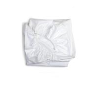 Yappywhite - drap 190x80 cm - blanc