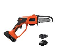 Yard Force Mini-Tronçonneuse à Main Électrique sans fil 20V avec Batterie Li-Ion et Chargeur LS C13