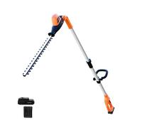 Yard Force Taille-haie sans Fil 20 V - Extensible, avec tête réglable, Longueur de Coupe de 41 cm, Batterie Lithium-ION et Chargeur LH C41A
