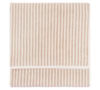 Yard Hebden Drap De Bain XL - Ultra Doux 100% Coton Éponge À Rayures Luxe Serviette De Bain (Naturel - 100x180cm)