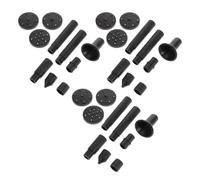 Yardenfun 3 Ensembles Kit de Fontaine Solaire Installation Facile Buse Réglable en Plastique Noir Modèle Jt180 pour Bassin de Jardin et Étang Extérieur pour Bassin à Poissons