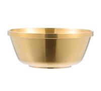 Yardenfun Bol D'offrande Bouddhiste en Cuivre Forme Élégante, Bol Décoratif pour Fête, Matériau Solide, Adapté pour Offrande D'eau et Décoration de Bureau