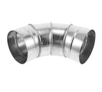 Yardenfun Coude de Tuyau de Poêle en Fer Galvanisé 90° Diamètre 150 MM Conduit de Ventilation Cuisine Résistant Haute Température Raccord de Cheminée Compact pour Poêle à Bois et