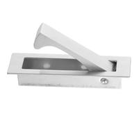 Yardenfun Poignée Cuvette Encastrée Acier Inoxydable Tirage Encastré pour Placard et Meuble Grip Meuble pour Porte Coulissante et Finition Classique Facile à Installer