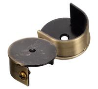 Yardenfun Support de Tringle à Rideaux en Alliage 28 mm U-Shaped Robuste pour Tringle de penderie Balcon Lot de 2 pièces Facile à Installer