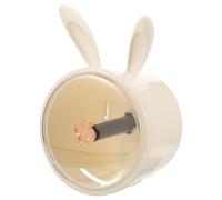 Yardenfun Toilette Rangement Polyvalent Mural Porte-Papier de Lapin Blanc sans Perçage en PE et Abs Design Élégant et Pratique pour Salle de Bain Cuisine