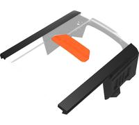 Yardforce Garage pour robot de tonte AR SH02-EU pour protéger de la pluie et du soleil noir-transparent One Size
