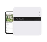 Yardian Pro Programmateur d'Arrosage Intelligent (6 Zones) - Installation Facile, Apple HomeKit, Ethernet et Wi-Fi, Boutons Manuels, Programmation Météo