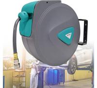 YARDIN Enrouleur automatique de 20 m de tuyau d'air comprimé avec raccord 1/4" Enrouleur mural Enrouleur automatique de tuyau d'air comprimé Enrouleur de tuyau d'air comprimé