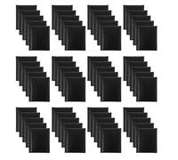 Yardwe 100 Pièces Pochettes à Bulles Auto-adhésives Noires 11x13 4 Cm, Paquet D'expédition Rembourré Résistant à l'eau et Indéchirable, Protection Antichoc pour Envois Postaux Sécurisés