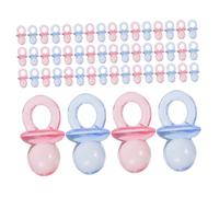 Yardwe 200pièces Tétines Miniatures pour Shower Décorations de Table Statuettes de Tétines Articles pour Révélation