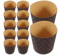 Yardwe 25 Pièces Caissettes en Papier 4 Pouces pour Petits Moules à Gâteau, Papier Sulfurisé Antiadhésif, Adaptées pour Pâtisserie et Célébrations comme Shower