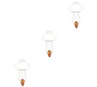 Yardwe 3 Pièces Dispositif D'Arrosage Automatique Planteurs D'Intérieur Globe Ampoules Ampoules Extérieures Globes d'eau pour Plantes D'Intérieur Ampoule D'Arrosage des Plantes Globes