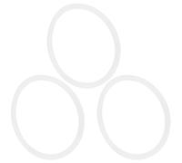 Yardwe 3 Pièces Joint D'étanchéité en Silicone pour Couvercle de Bouteille Anneau en Silicone pour Bouteille Élastique Flexible Étanche et Anti-Fuite