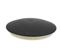 Yardwe Aérateur à Disque en Silicone Noir 25cm pour Bassin et Aquarium | Circulation Diffuse, Installation Simple, Plastique et Membrane Souple