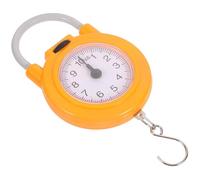Yardwe Balance Suspendue Portable Légère en Plastique et Métal Chasse Voyage, Balance à Main Précise Crochet, pour Peser Bagages et Poissons