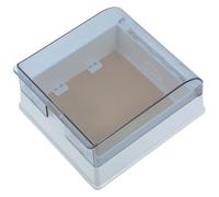 Yardwe Coffret Électrique Extérieur Étanche avec Verrou Codé, Plastique Robuste, Conception Entièrement Fermée, pour Ateliers et Usage Extérieur