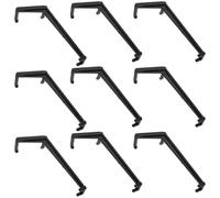 Yardwe Écarteur de Branches 50pcs pour Arbres Fruitiers en Plastique Noir Pince à Plier Brindilles pour Améliorer la Croissance et Protéger L'écorce