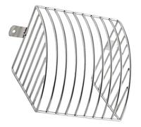 Yardwe Filtre Anti-blocage en Acier Inoxydable pour Goulotte et Système de Vidange, Protection Balcon et Sol Grandes Ouvertures, Installation Facile, 1 Set Argenté