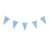 Yardwe Guirlande de Drapeaux Oktoberfest en Polyester, Décoration Extérieure Facile à Suspendre pour Fête Bavaroise et Ambiance Festive
