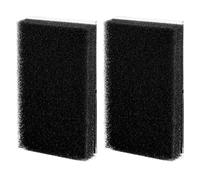 Yardwe Lingettes pour sèche-Linge Anti-Poils d'animaux 2pcs réutilisables en éponge pour Machine à Laver, vêtements et Tapis, Lot de 2, Noir