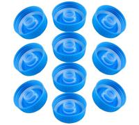 Yardwe Lot de 10 Bouchons en Plastique pour Bonbonnes d’Eau, Capuchons de Rechange Anti-déversement et Étanches pour Seau et Bouteille d’Eau