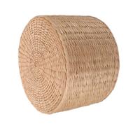 Yardwe Petit Tabouret Tissé pour Enfants 11.61X11.61X7.68In Tabouret À Langer LéGer Et Polyvalent en Rotin Et Jonc De Mer pour Jardin Repose-Pieds Et Table D'Appoint