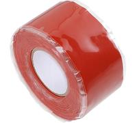 Yardwe Ruban D'étanchéité pour Plombier en Caoutchouc Silicone Rouge, Résistant la Compression et Étanche pour Réparation Rapide de Tuyaux