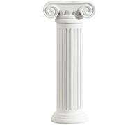 Yardwe Vase Colonne Romain Jardinières Hautes pour Plantes D'extérieur Planteur D'urne Support De Colonne Grecque Pots De Fleurs Romains Présentoir La Mariée Blanche Mariage Gâteau Résine