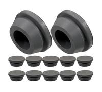 YARNOW 12pièces Bouchons Caoutchouc pour Drain de Climatiseur Étanches et Durables Anti-fuite pour Ronds Arrêt de Vidange pour Unités Externes