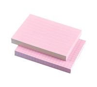 YARNOW 150 Cartes Mémoire Papier Lignées pour Prise de Notes, Papier Écriture Lisse, Faciles à Transporter, pour Préparation D'examen et Présentation Couleur Aléatoire