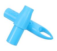 YARNOW 1ensemble Connecteur Télescopique pour Tringle à Linge Bleu Adaptateur de Perche de Séchage sans Outil Raccord pour Balcons et Buanderies Kit de Réparation et Remplacement Rapide
