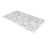YARNOW 1ensemble Nappe avec Élastique pour Table Rectangulaire Housse Pvc Anti-taches et Protection Huile Nappe Vinyle Ajustée pour Extérieur Mariage et Banquet