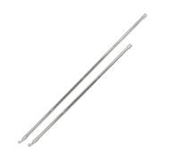 YARNOW 2 Pièces Mât de Traction pour Fenêtre de Toit, Baguette D'ouverture de Fenêtre à Crochet, pour Store et Puits de Lumière, Acier Inoxydable et Plastique, Argenté, Installation