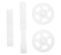 YARNOW 2 Pièces Presse-purée Blanc avec Tige Réglable en Plastique pour Fermentation de Légumes, Outil Polyvalent pour Bocaux de Fermentation à Domicile Cuisine