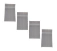 YARNOW 4 Pièces Butoir Mural pour Poubelle sans Perçage, Plastique | Protection Murale Cuisine et Salle de Bain, Absorbe les Impacts, Limite Bosses et Rayures