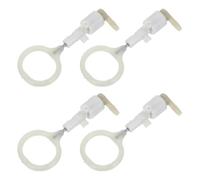 YARNOW 4 Pièces Pompe à Huile de Tronçonneuse Portative en Plastique Protection Étanche et Contrôle Précis, Accessoire de Remplacement pour Coupe du Bois en Extérieur
