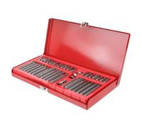 YARNOW 40pièces Jeu de Clés Hexagonales Auto-réparatrices Coffret Compact avec Douilles et Embouts et Outil pour Voiture Moto et Atelier