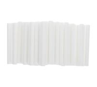 YARNOW 50 Bâtonnets Diffuseurs en Coton Fibre pour Humidificateur, Recharge Filtre Parfum 10x100mm Blanc, Diffusion Fragrance et Double Protection pour Bureau et Maison
