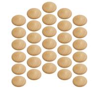 YARNOW 50 Pièces Cache-vis en Bois Rond pour Meubles et Escaliers, Bouchons de Trous Élégants, Faciles à Installer et Résistants à L'usure, Décoration Intérieure