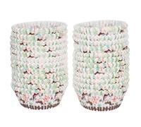 YARNOW 600 Pièces Caissettes à Cupcakes en Papier Anti-graisse Motif Bonhomme de Neige pour Pâtisserie Festive Jetables pour Desserts de Fêtes D'hiver