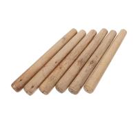 YARNOW 6pcs Manches en Bois Beige pour Outils de Jardinage, Remplacement de Manches pour Faucilles et Houes, Finition Lisse, Utilisation Polyvalente en Jardinage