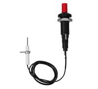 YARNOW Allumeur Piézoélectrique à Poussoir, Kit D’allumage Câble, Noir, Abs et Métal, pour Cuisinière à Gaz et Appareils à Gaz, la Cuisine Extérieure et Camping
